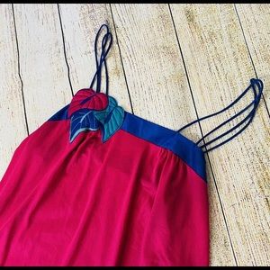 Vintage Correlations Medium Maxi Night Gown